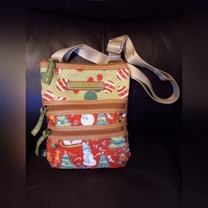 Lily bloom christmas bag